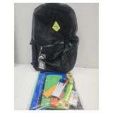 NEW High Trails Backpack W/School Supplies