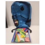NEW High Trails Backpack W/School Supplies
