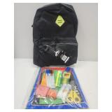NEW High Trails Backpack W/School Supplies