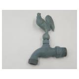 Solid Brass Rooster Ourdoor Water Spicket