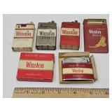 5 Winston Lighters Vintage Advertising
