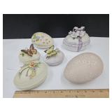 Porcelain Egg Boxes