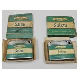 2 Salem Lighters Vintage Advertisng