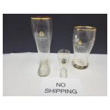 Erbprinz Beer Glass & Beer Boot & German Boot 5.5'