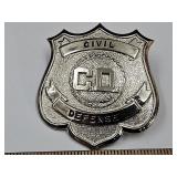 CIVIL DEFENSE Badge
