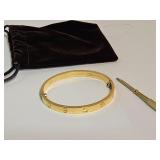 Bracelet Marked 750 Cartier