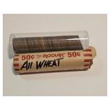 2 Rolls Wheat Penny Coins