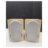 2 Phillips Speakers 7'x10.5' h