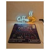 New Coffee Led Neon Sign 11 x 7'