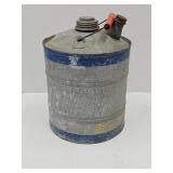 2 Gal Galvanized  Can with Lids