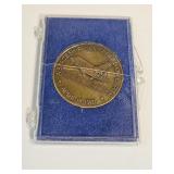 STS -1 Flown Metal Coin