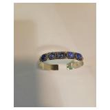 925 Silver Blue Lapis Bracelet