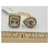 JTV CZ Sterling? Ring Adj SZ8