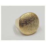 JTV 18K Gold Plated Italy Ring SZ6