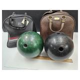 Brunswick/VIP USA  Bowling Balls w/Bags
