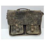 Cowhide Leather Computer Travel Bag See Tare In