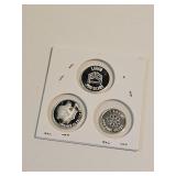 3 Grams .999 Silver Penny, Liberty, Smile