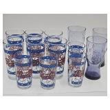 Vintage Pepsi & Coca Cola Glasses