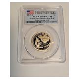 2019 S $1 PCGS PR69 AM Innovation PA Polio Vaccine