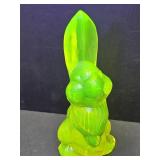 Uranium  Viking Thumper Glass Bunny Rabbit