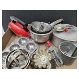 Sweden Candy Molds & VTG Aluminium Toy Dishes