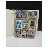 Binder w/Baseball Cards