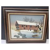 Hargrove SIgned Art Oil on Canvas 21'x16'