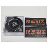 New Official Game Puck, Precision Skate Bearings