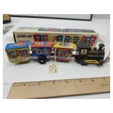 VTG Zig-Zag Express Wind up Train in Box Works