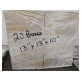 20 New Boxes 13x13x10'