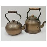 2 Copper Kettles