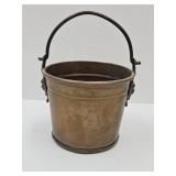 Copper Bucket / Pail  W Lion Emblems 4' H