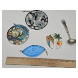 Stained Glass Wndow Decor 4-5' & Nickel Silver Sp