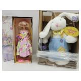 New 18' Fiber Optic Bunny +NIB Spring Barbie