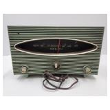 Spruce Green 1956 Zenith Model A615F Radio