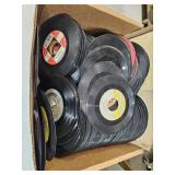 Large Lot Of 45 Records