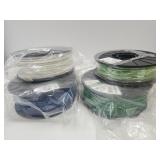 4 NEW Rolls of Fillament See Tag INFO