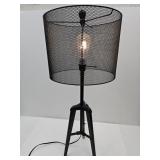 Retro Metal Folding Tripod  Working Lamp 31' h