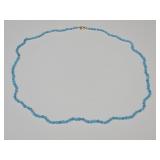 Sleeping Beauty 18kg Over Silver JTV Necklace 28'