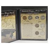 1942-1945 US Nickel & Penny Coins