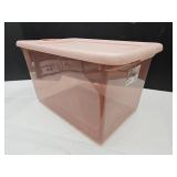 64 QT Pink Sterilite Storage Tote