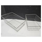 Metal Storage Baskets 11' & 14' wide