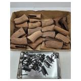 Gun Parts Cap & Ball, Wood Pistol Grips