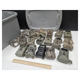 TRAIL Camera LOT  Untested With Tote