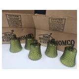 2 boxes Home INterior Votive Candle Holders green