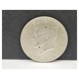 1964 D Silver  Kennedy Half Dollar Coin