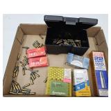 Lot of 22LR Gun Ammo Partial Boxes+