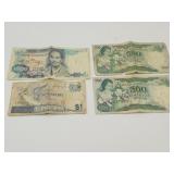 4 Foreign Notes