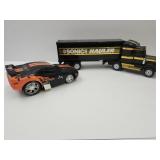 VTG Buddy L Sonic Hauler + Hemi Car