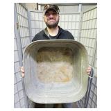 Galvanized Wash Tub  21' w